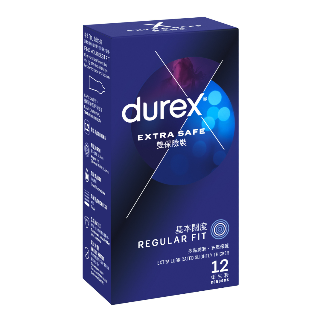 Durex 杜蕾斯雙保險裝安全套 12片裝
