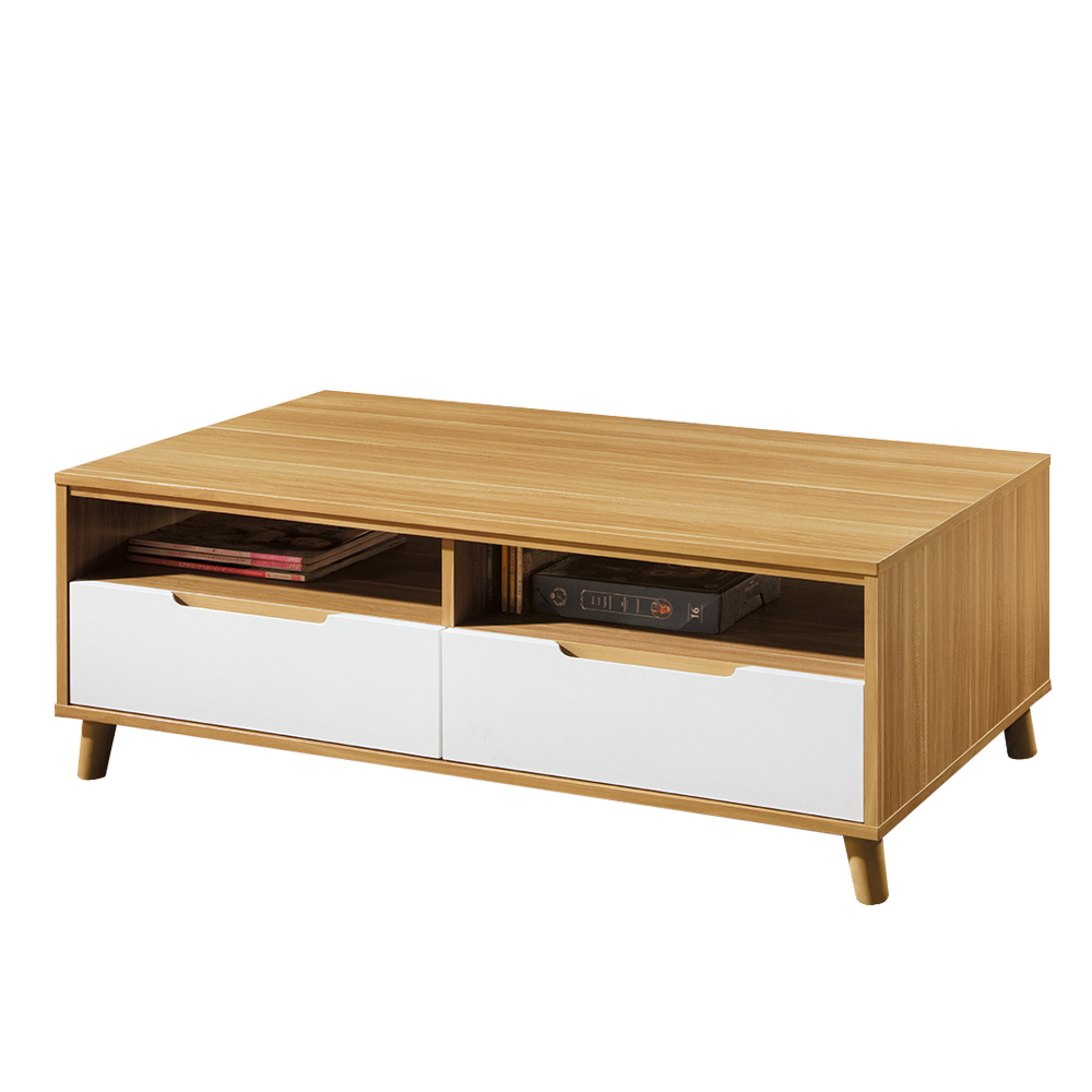 雷娜4尺雙色大茶几