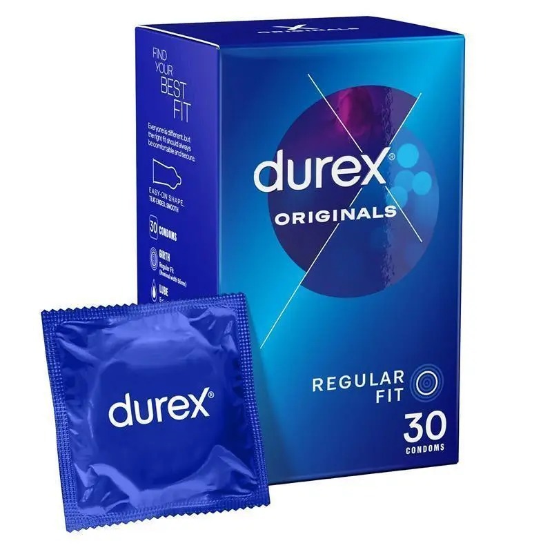 Durex 杜蕾斯 Regular Fit 激情裝 乳膠安全套 30片裝