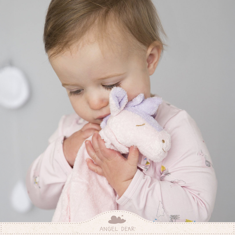 ANGEL DEAR 嬰兒安撫巾 (愛心獨角獸)
