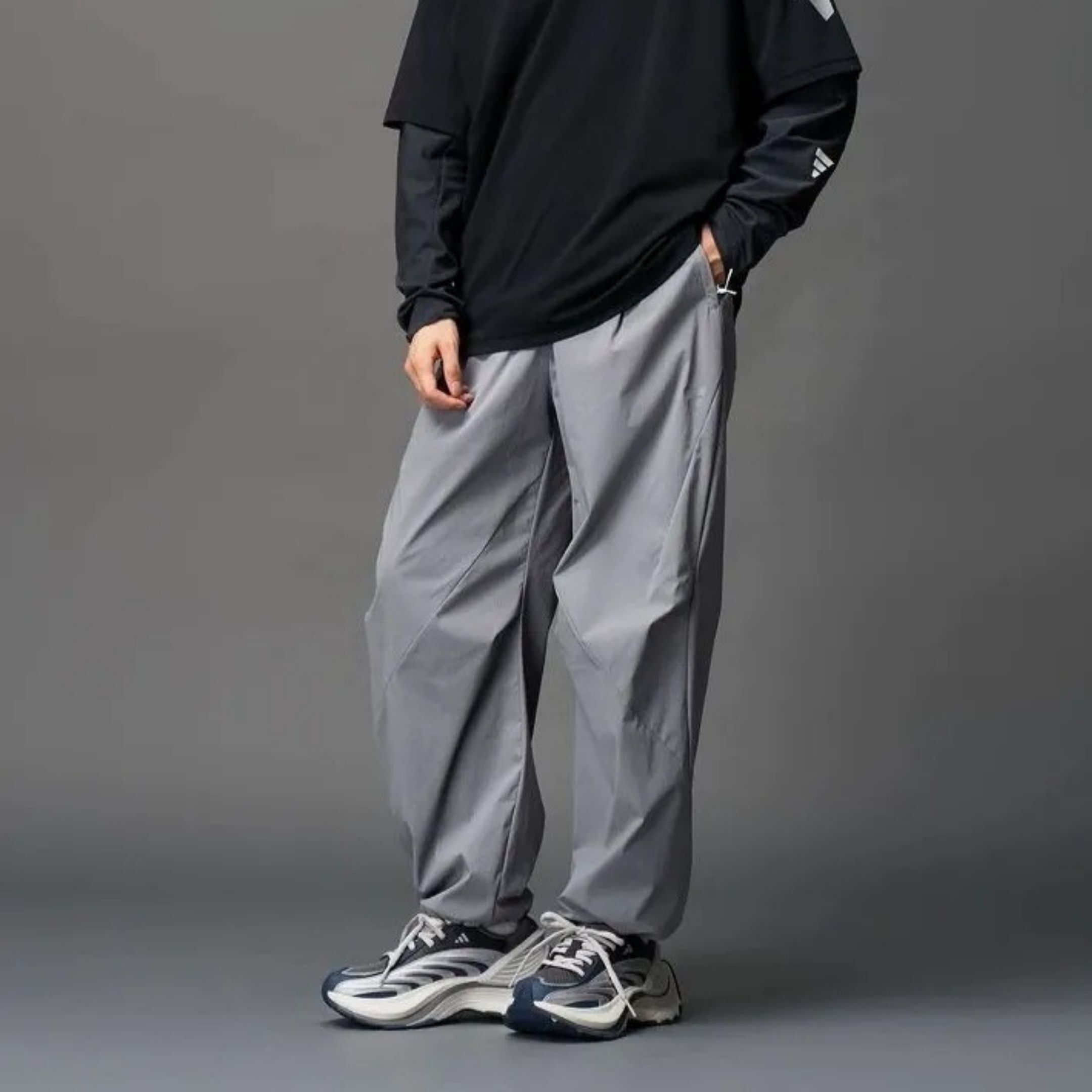 NICEDAY 代購 Adidas XLG MTW Silver Grey Blue 灰銀 復古 機甲鞋 海軍藍 深藍 老爹鞋 KJ9043