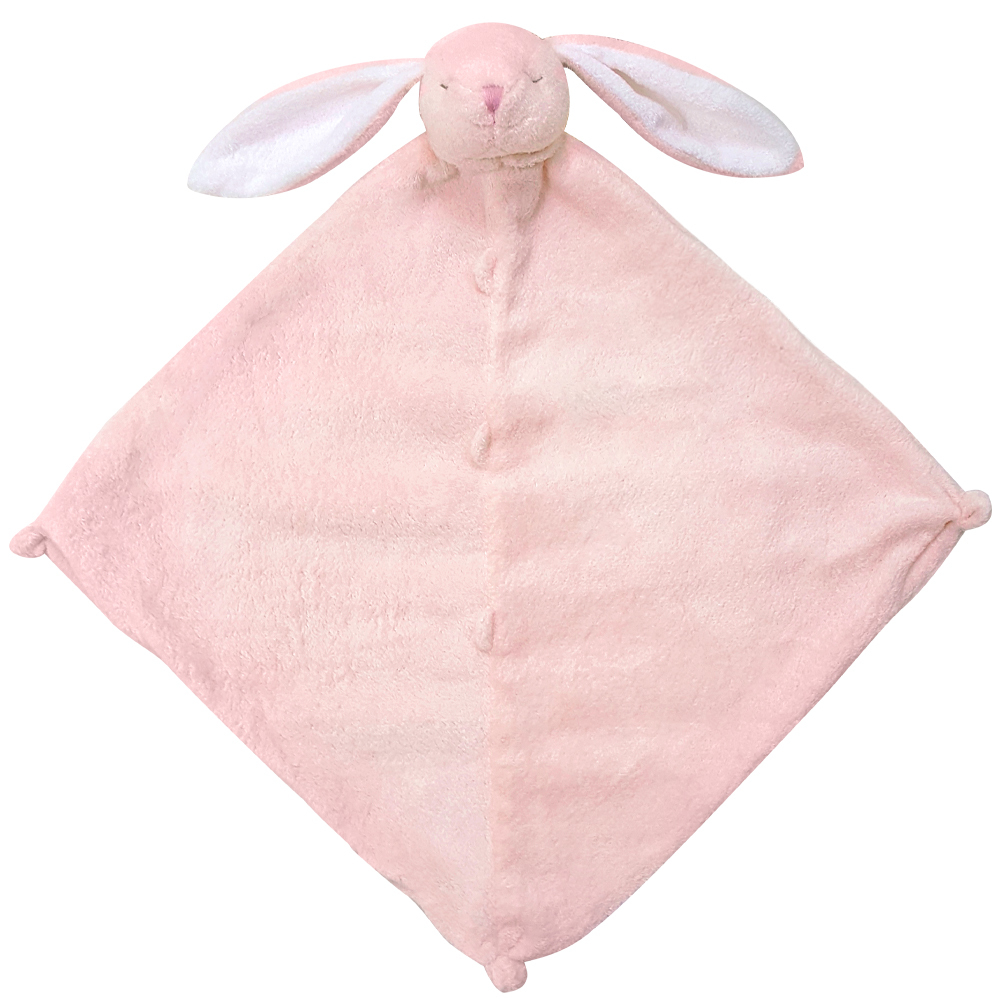 ANGEL DEAR 嬰兒安撫巾 (長耳粉紅小兔)