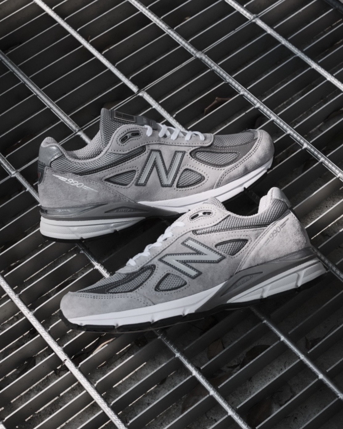 #現貨 NEW BALANCE 990 V4 復古 麂皮 運動鞋  U990GR4-D