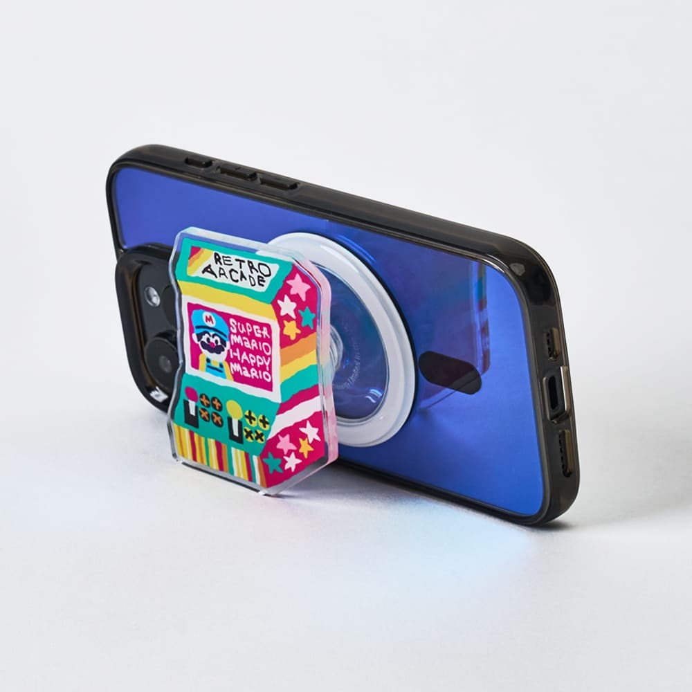 Plabear 磁吸手機支架 / 快樂馬里奧-VT044