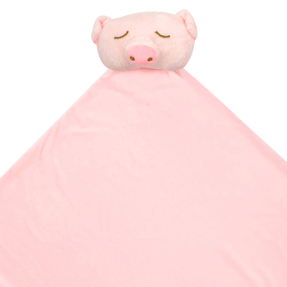 ANGEL DEAR 安撫毛毯 (粉紅小豬)