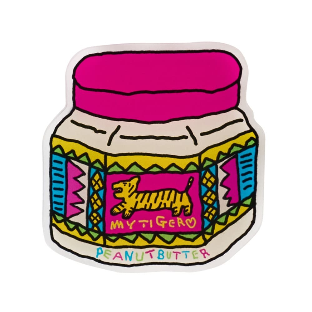 Plabear 磁吸手機支架 / 老虎花生醬-VT045