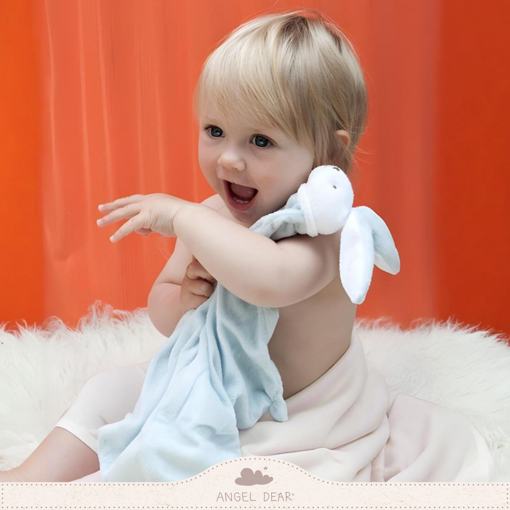 ANGEL DEAR 嬰兒安撫巾 (經典藍色小兔)