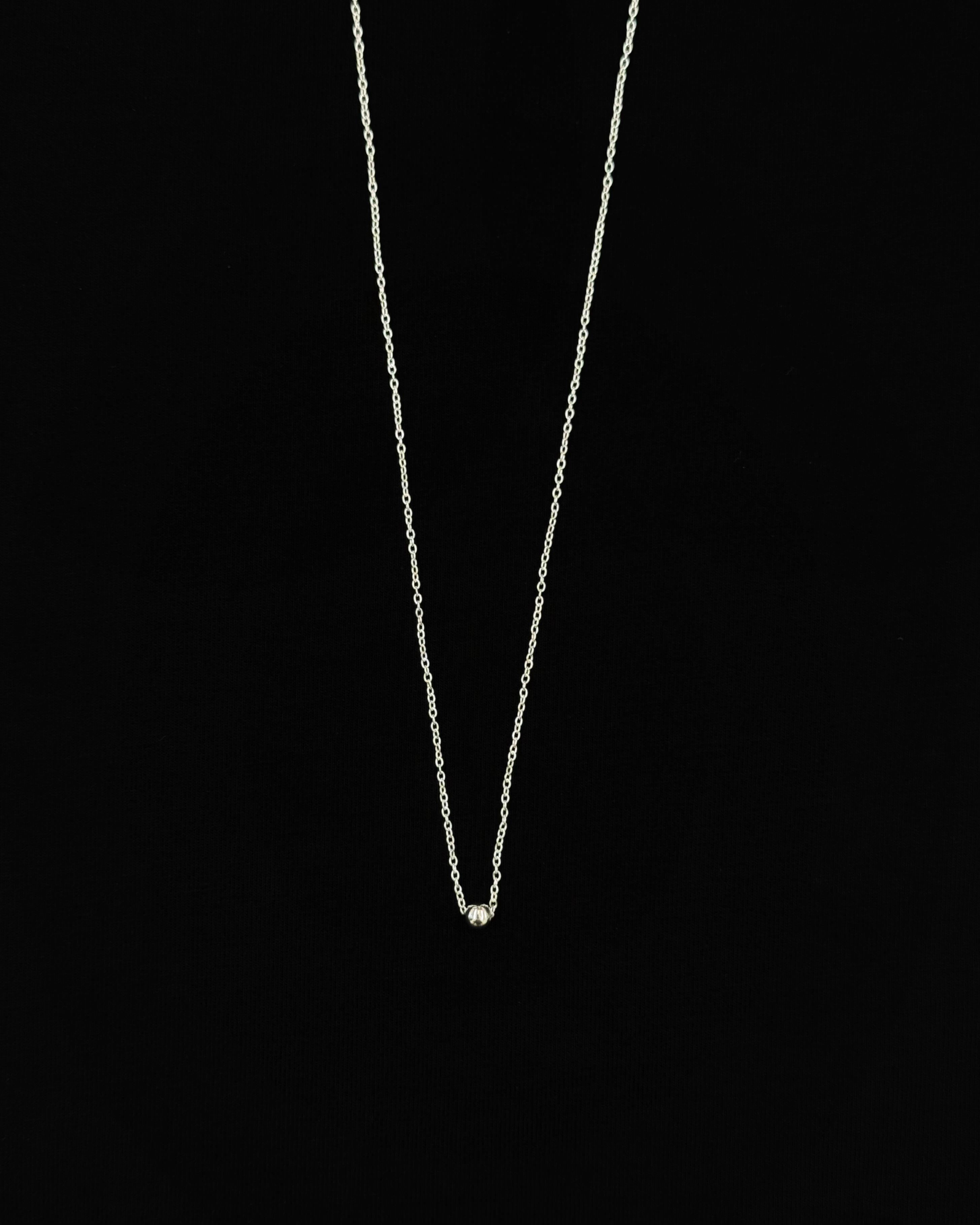 925純銀細銀珠choker