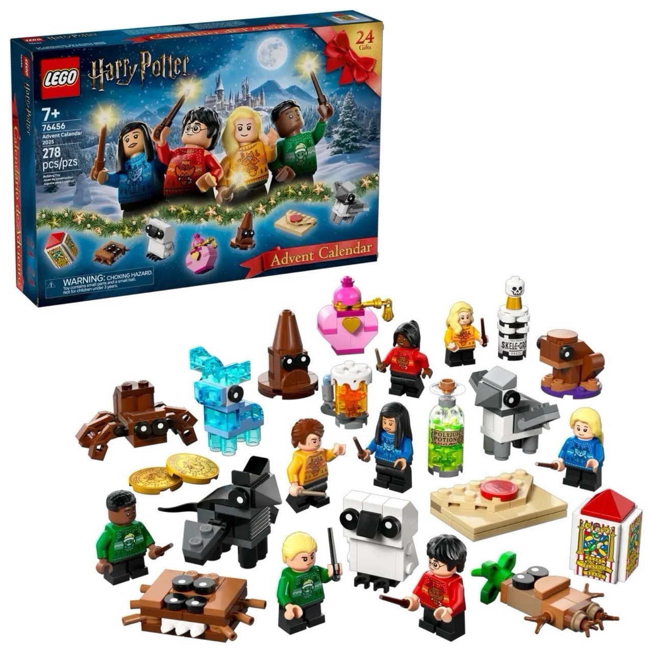 shigenet10　綾竹台　3台分 LEGO 76456 Harry Potter™ 聖誕驚喜月曆2025 LEGO® Harry Pot