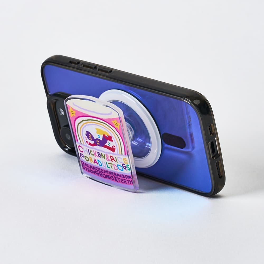 Plabear 磁吸手機支架 / 狗狗雞肉燉菜-VT049