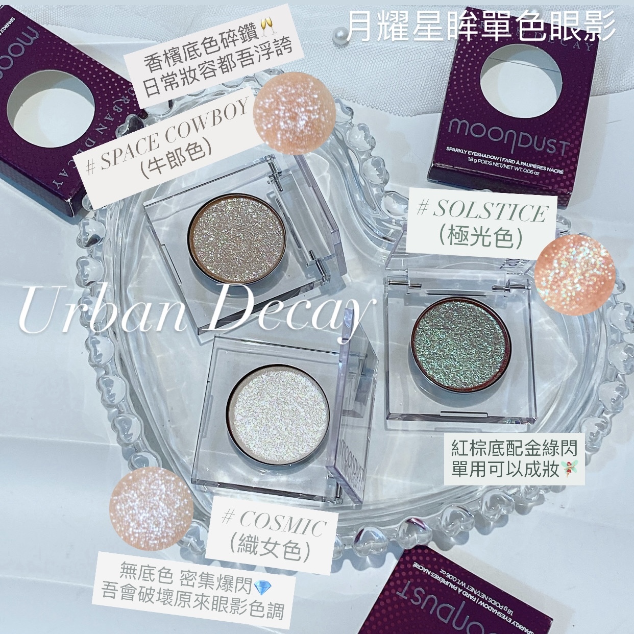 URBAN DECAY  Moondust月耀星眸單色眼影 #SPACE COWBOY牛郎色