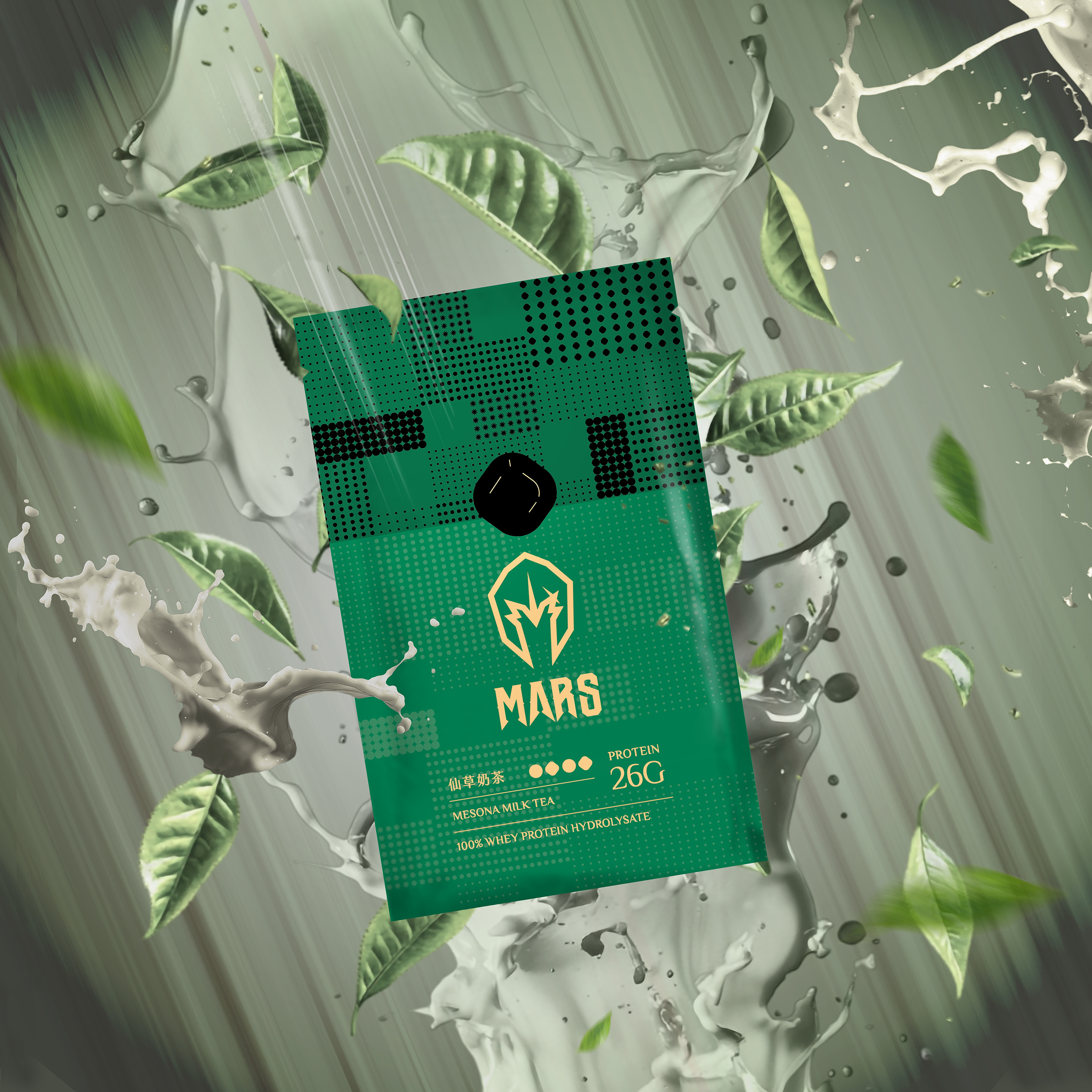 仙草奶茶口味（水解乳清蛋白）30包/盒