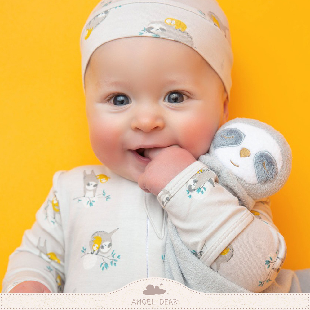 ANGEL DEAR 嬰兒安撫巾 (灰色小樹懶)