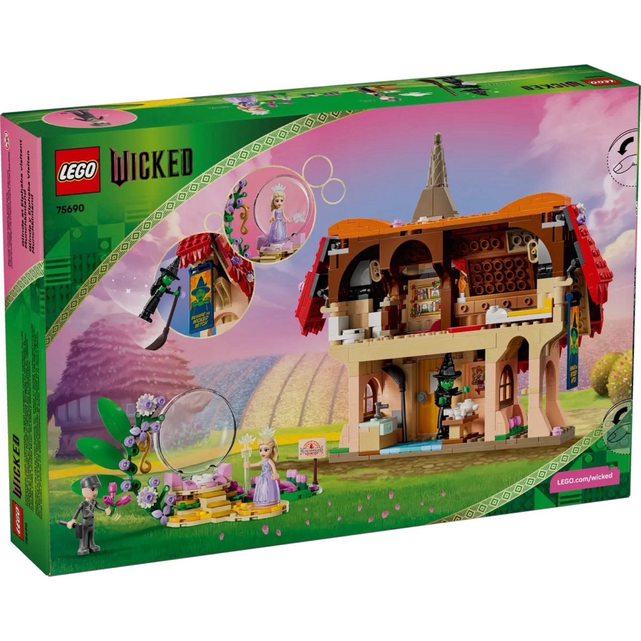 LEGO 75690 格琳達和艾法芭造訪芒奇金國LEGO® Wicked系列