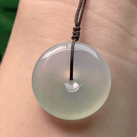 726338 翡翠平安扣 (23.7mm直徑)