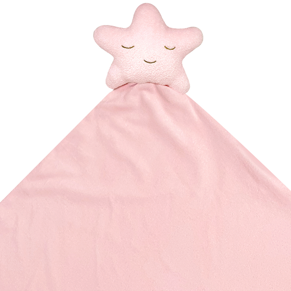 ANGEL DEAR 安撫毛毯 (粉紅小星星)