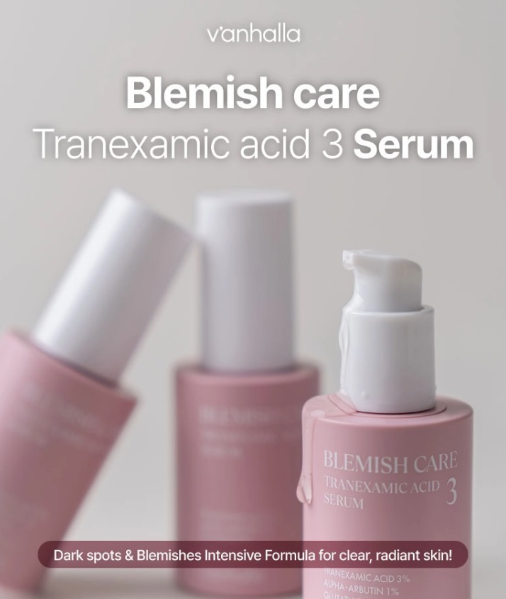 (4140) 【兩件優惠】韓國Vanhalla  3% 傳明酸淡斑精華 (30ml) (純素)