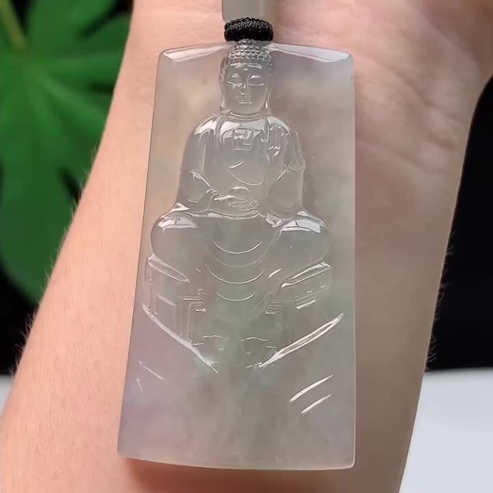 翡翠冰種大日如來,天然翡翠A玉, 緬甸玉, Jade, Jadeite