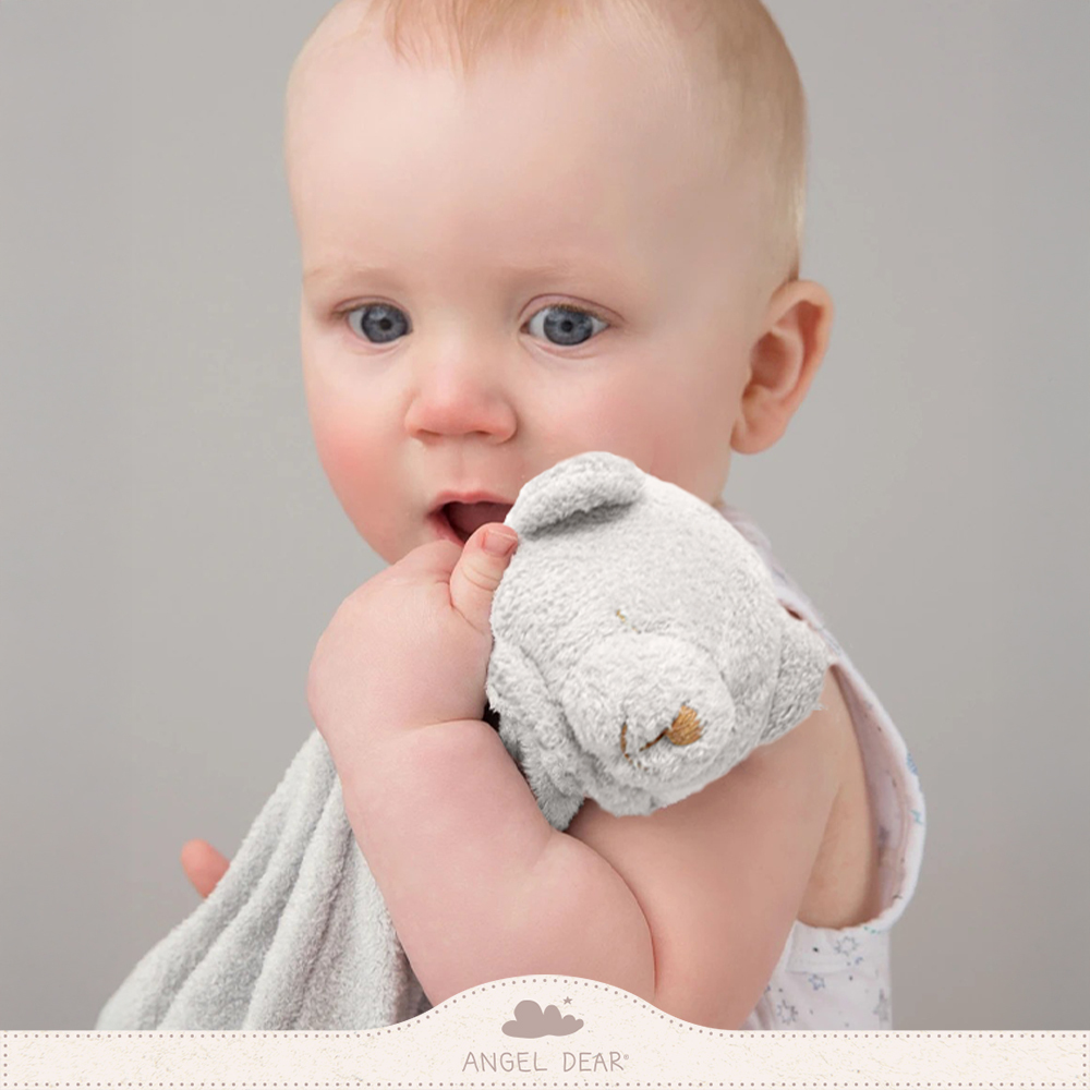 ANGEL DEAR 嬰兒安撫巾 (灰色熊熊)