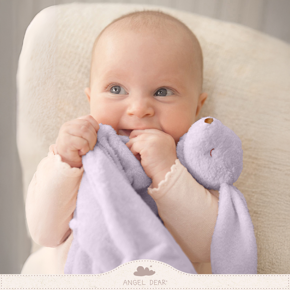 ANGEL DEAR 嬰兒安撫巾 (紫色小兔)