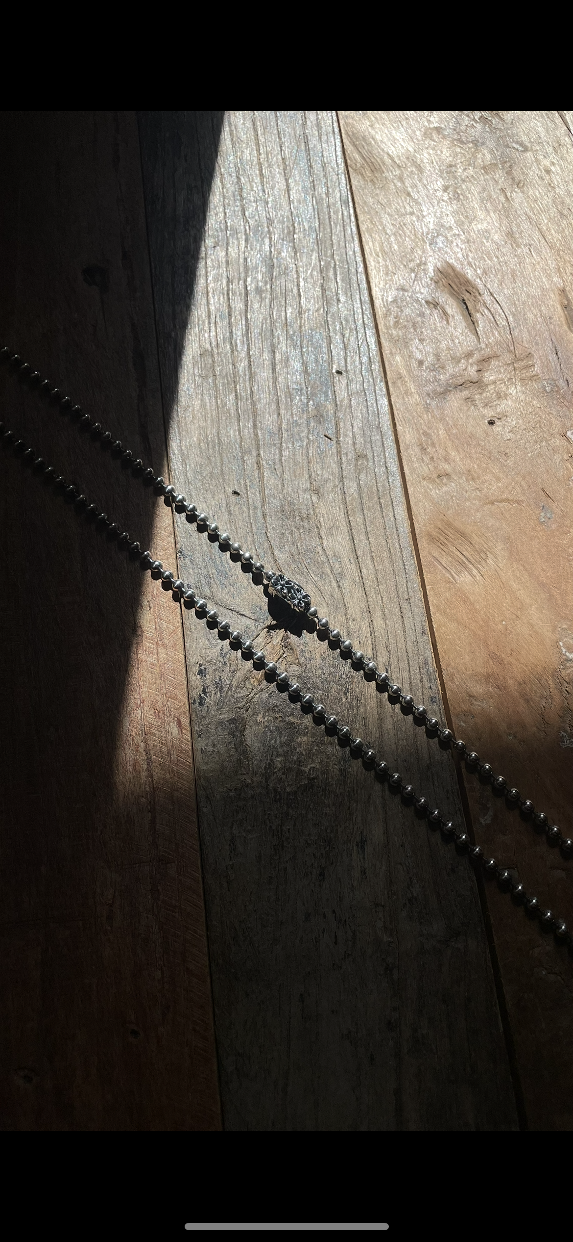 3.0mm Chrome Ball Chain Necklace