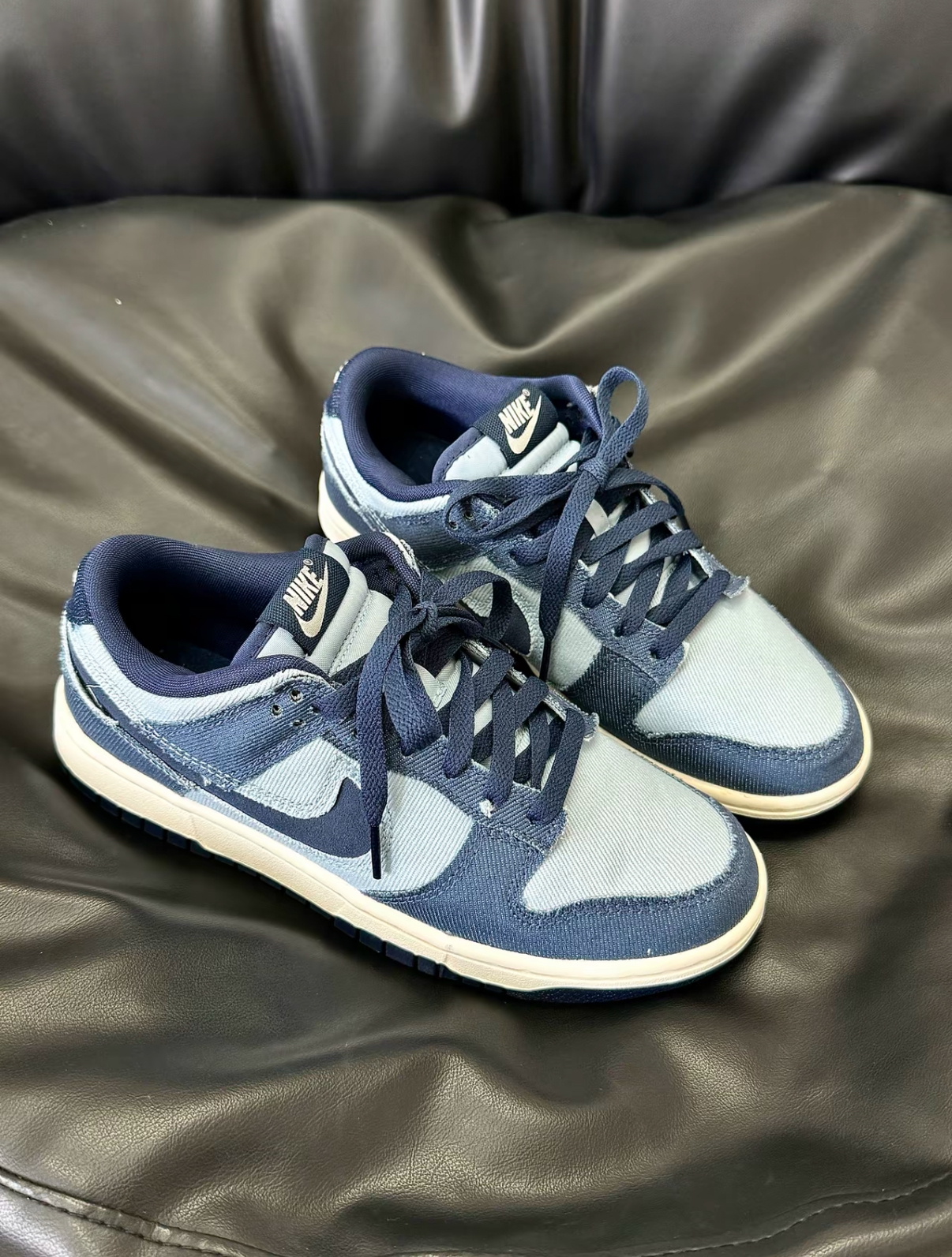 Nike Dunk Low 牛仔藍拼接 藏青藍 淺藍 水洗 復古 男女款 HF3141-400/預購