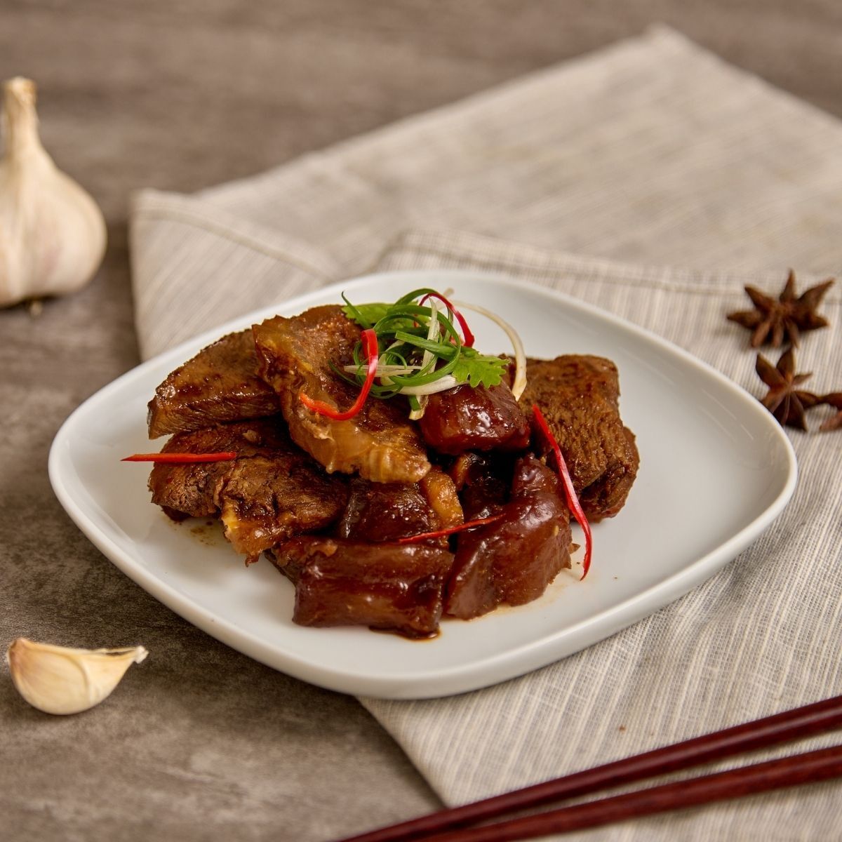 蒜香半筋半肉(4入組)