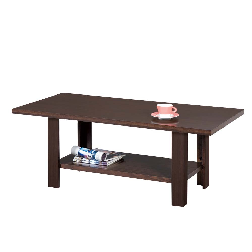 瑞達4尺胡桃色大茶几