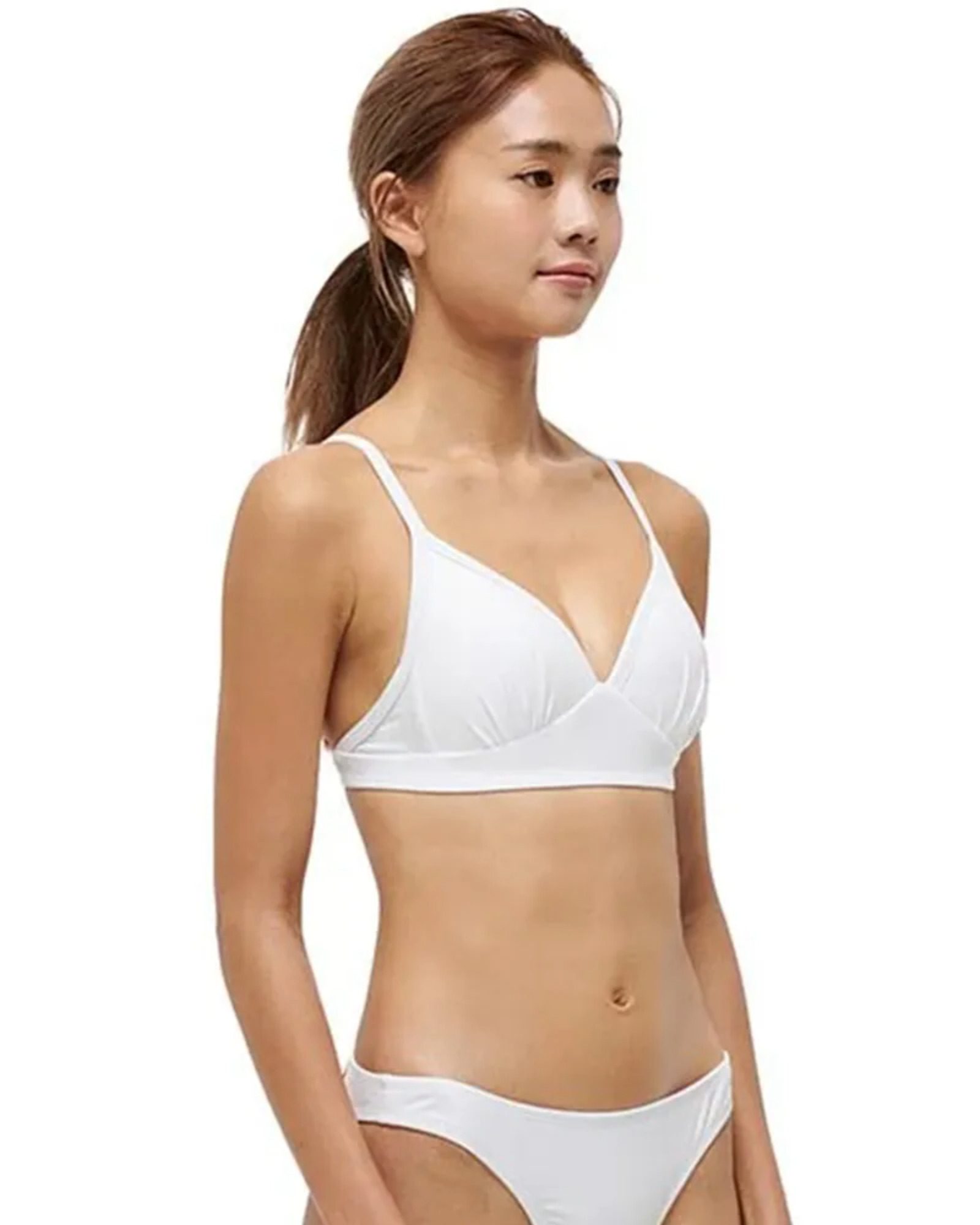 Ulva2 絲光馬甲美胸可調式背勾上衣特別色-XL