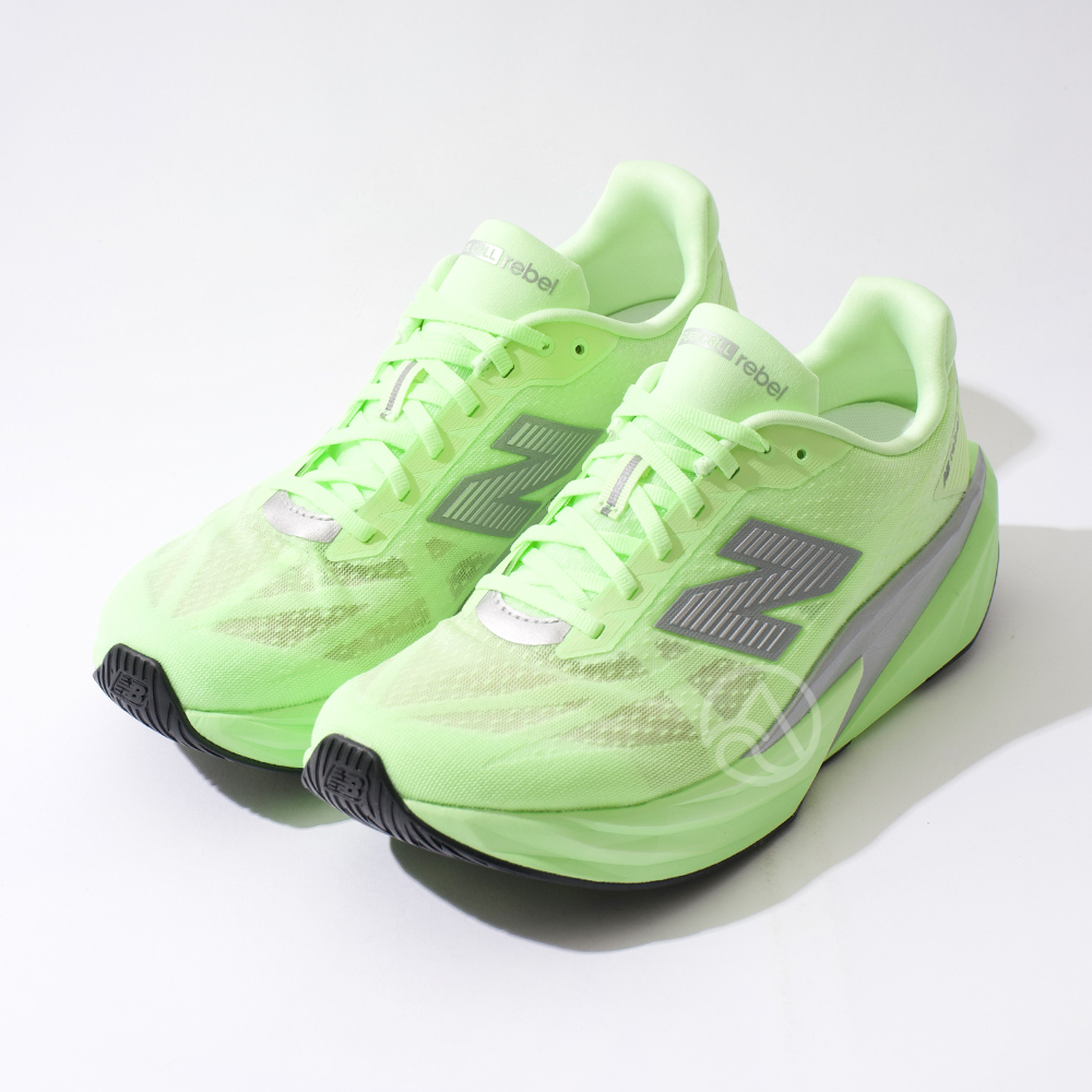New Balance FuelCell Rebel V5 男鞋 螢光綠色 寬楦 競速 運動 慢跑鞋 MFCXLZ5