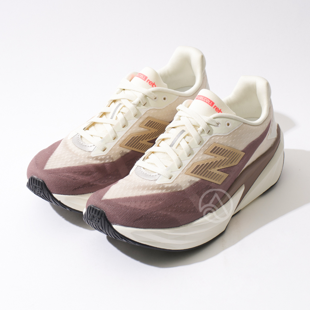 New Balance FuelCell Rebel V5 女鞋 米咖色 寬楦 緩震 競速 慢跑鞋 WFCXLJ5