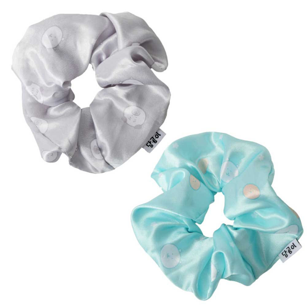 現貨｜韓國限定 白熊 緞面髮圈