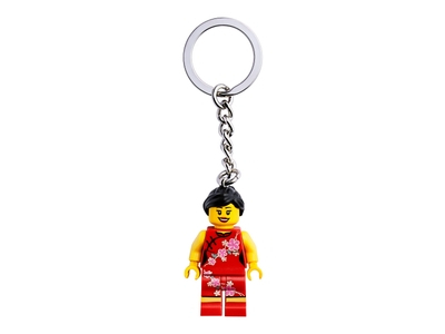 854068 China Flower Girl Key Chain