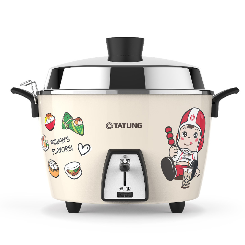 TATUNG 大同6人份大同寶寶台灣好食不鏽鋼內鍋電鍋(TAC-06L-MBIF)