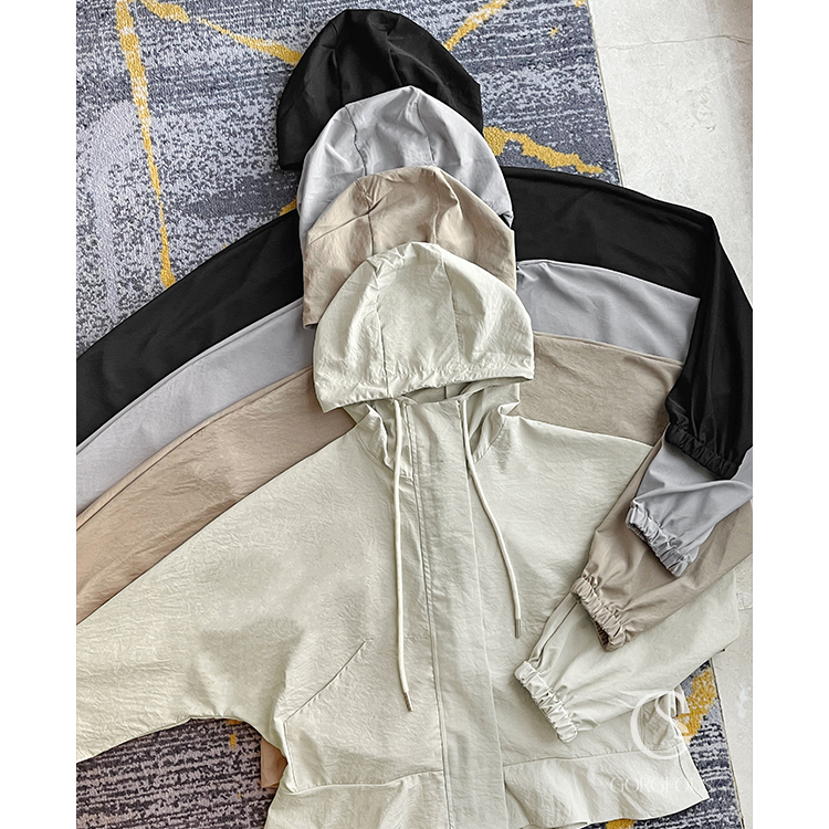 D99 現貨「小風衣拉鍊外套(推)」