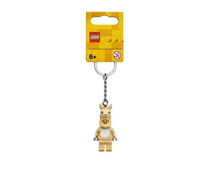 854081 Llama Girl Key Chain
