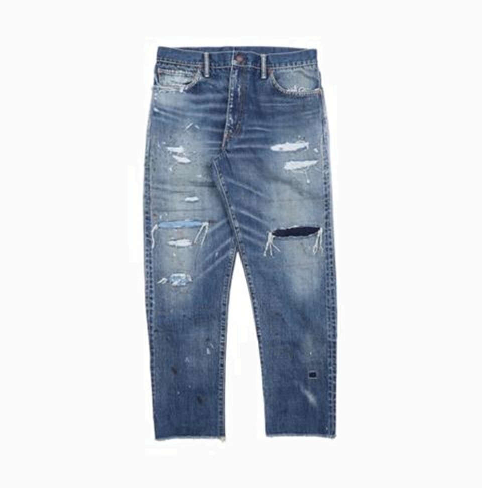 RARE RE-STOCK: VISVIM SOCIAL SCULPTURE JOURNEYMAN PANTS CRASH - SIZE 2 PRE ORDER ITEM (預訂中)
