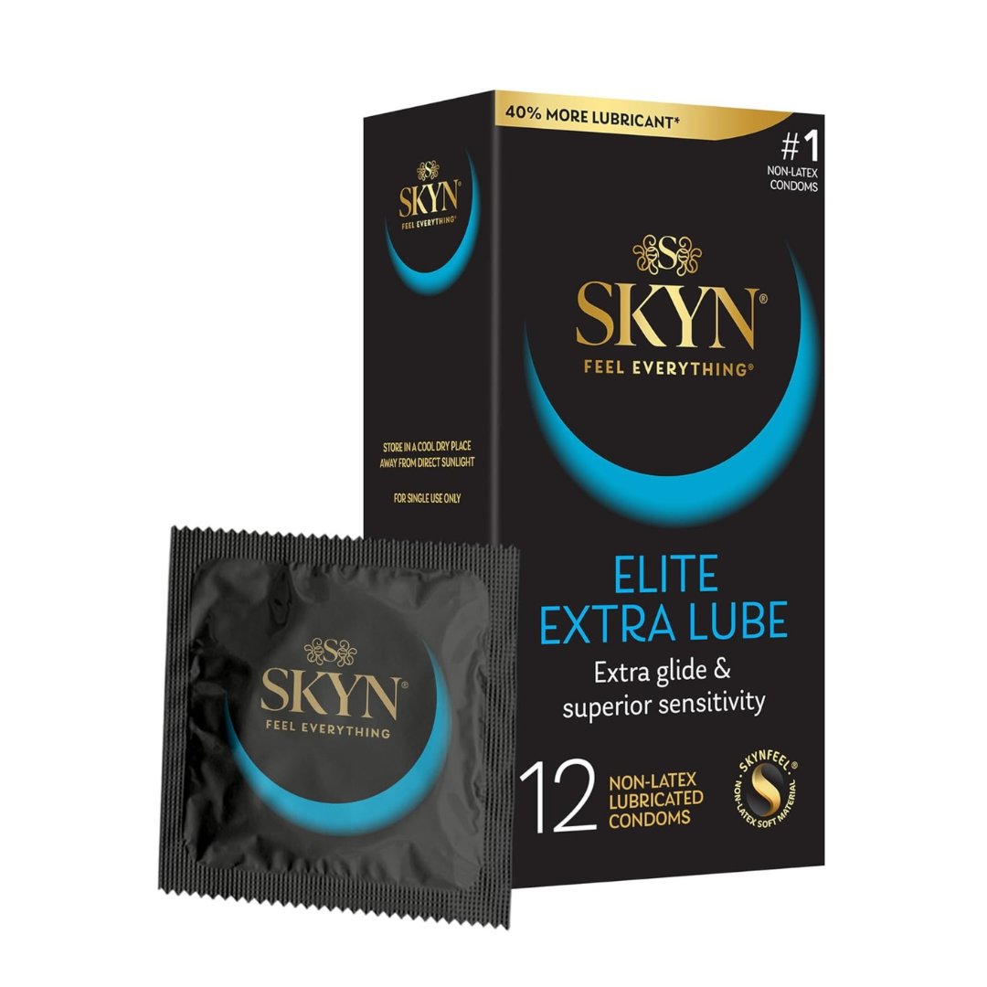 SKYN Elite Extra Lube 特薄加潤 PI安全套 12片裝