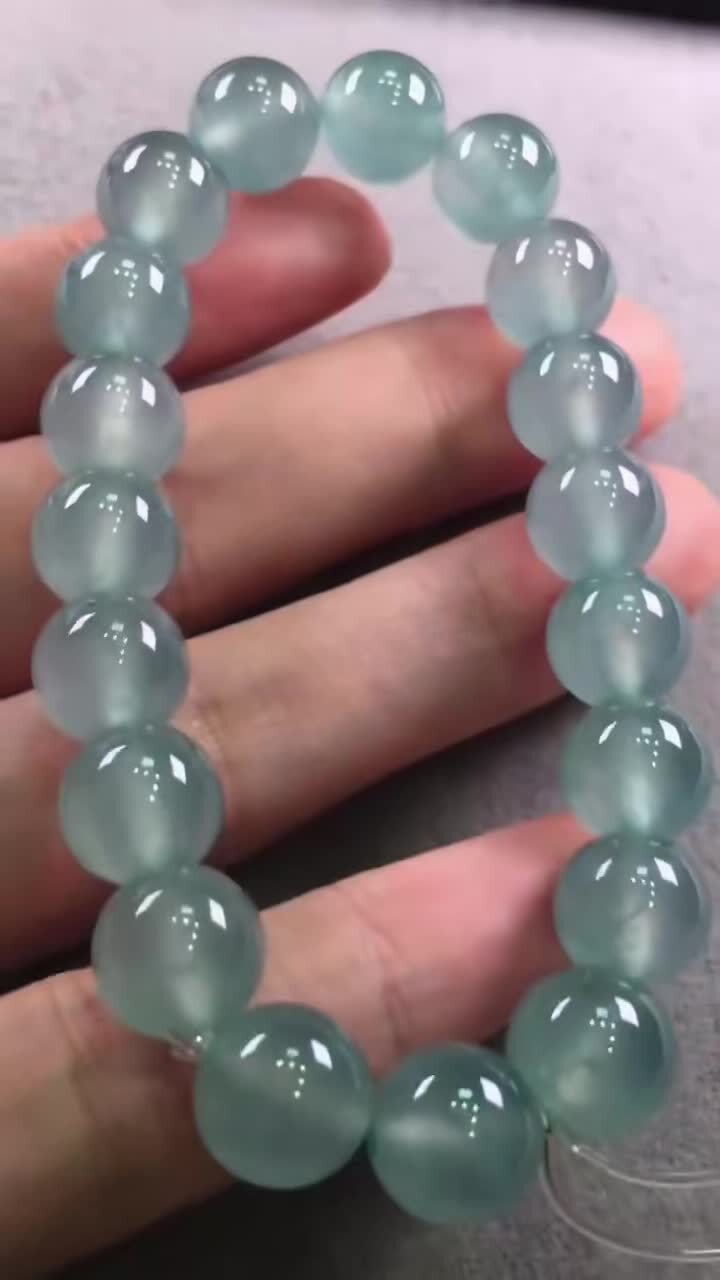 翡翠手串 (10.2mm直徑),天然翡翠A玉, 緬甸玉, Jade, Jadeite