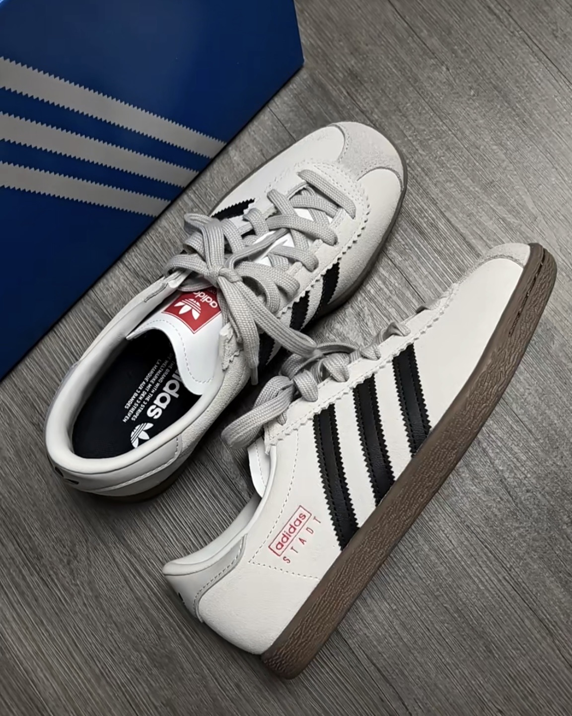 Adidas Originals Stadt 焦糖底 麂皮 煙霧灰 灰黑