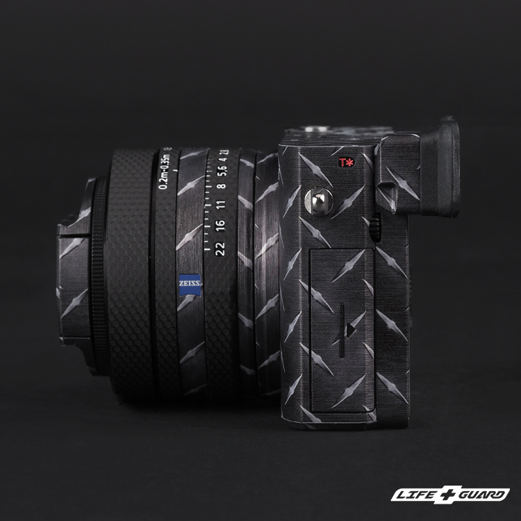 LIFE+GUARD SONY DSC-RX1R III 相機貼膜側面展示圖