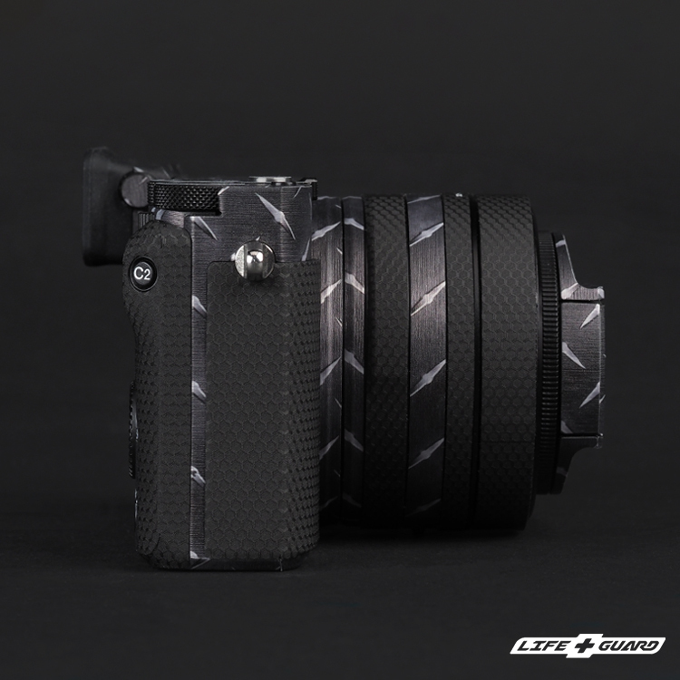 LIFE+GUARD SONY DSC-RX1R III 相機貼膜側面展示圖