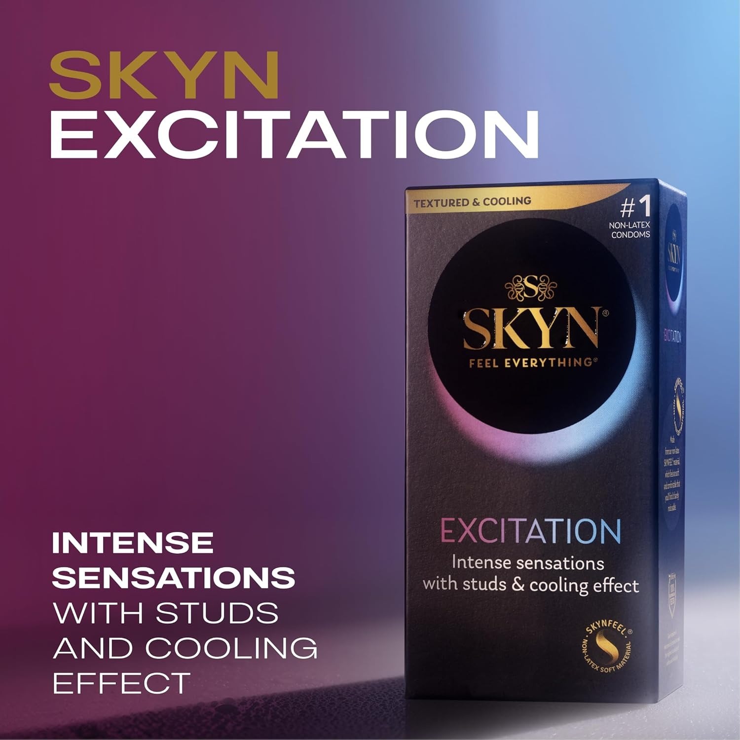 SKYN Excitation 冰感凸點激情 PI安全套 12片裝