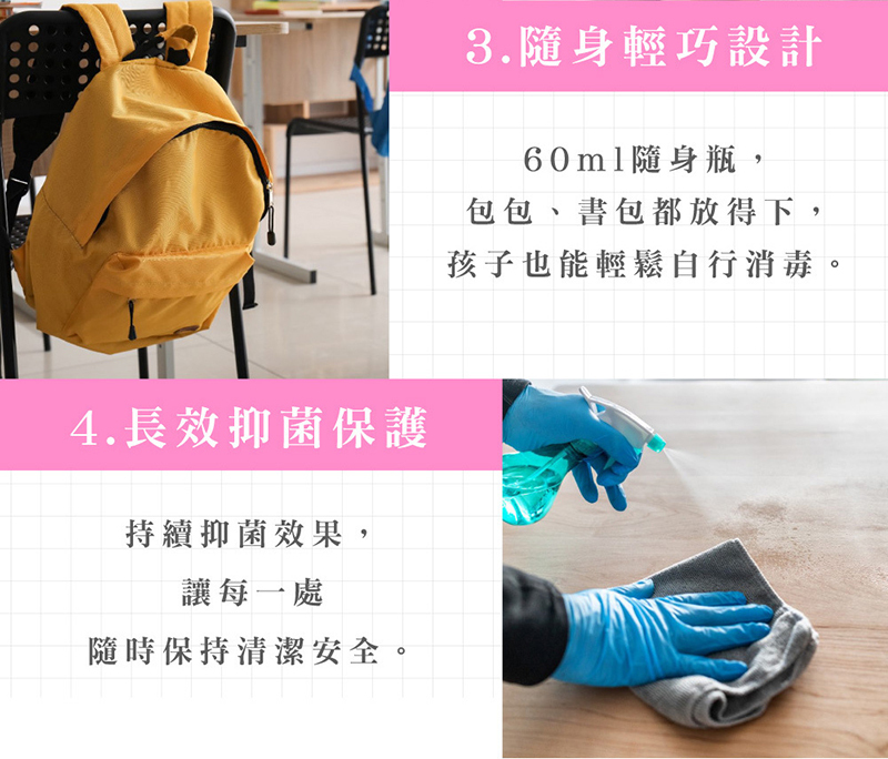 GODT LAB 美好實驗室，專利植萃抗菌噴霧