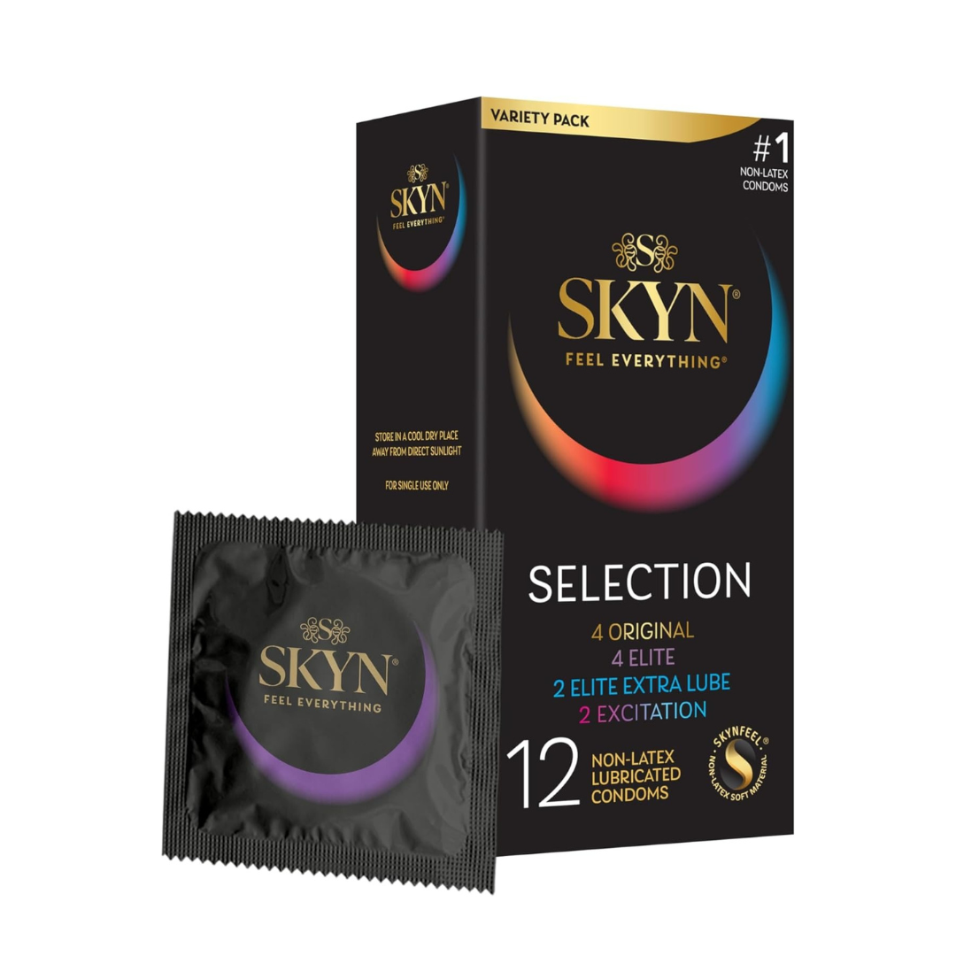 SKYN Selection 精選雜錦 PI安全套 12片裝 - Original , Elite, Elite Extra Lube, Excitation (New)
