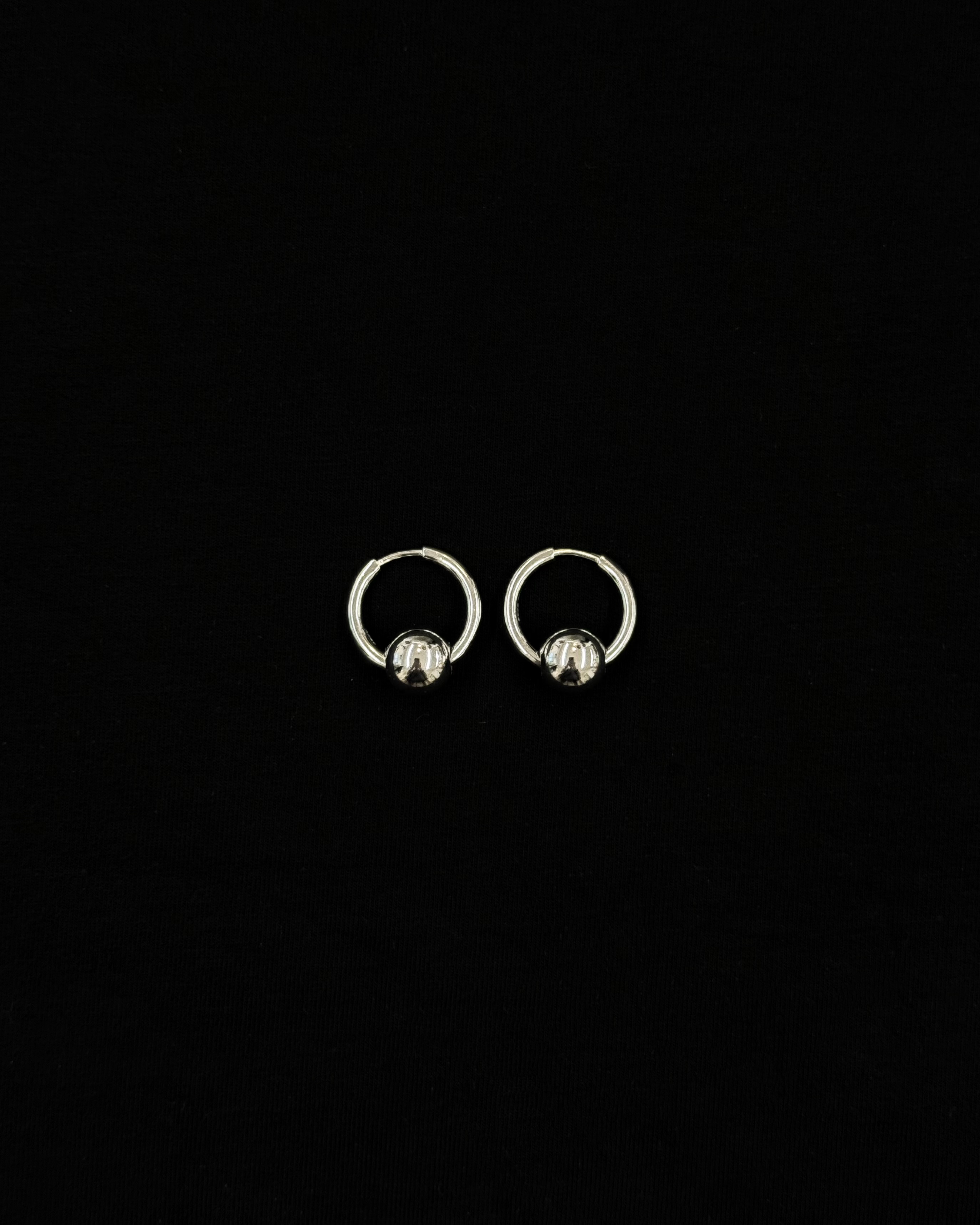 925純銀可拆波波耳圈