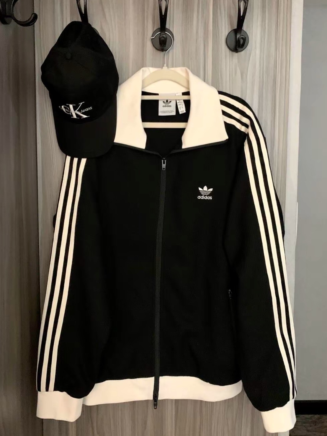 ADIDAS ORIGINALS 復古 華夫格 立領外套 五色