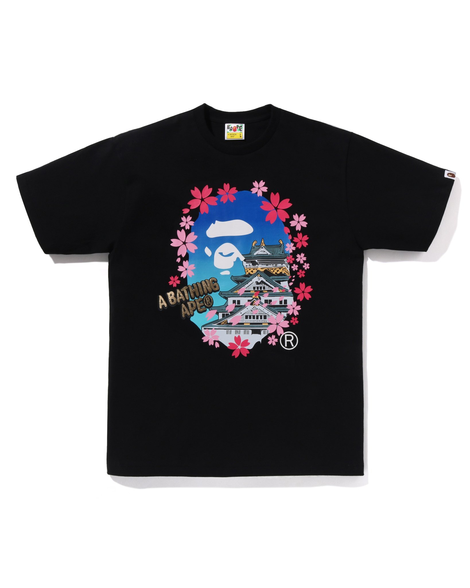 2025AW A BATHING APE BAPE OSAKA 大阪 限定 大阪城 短T 現貨