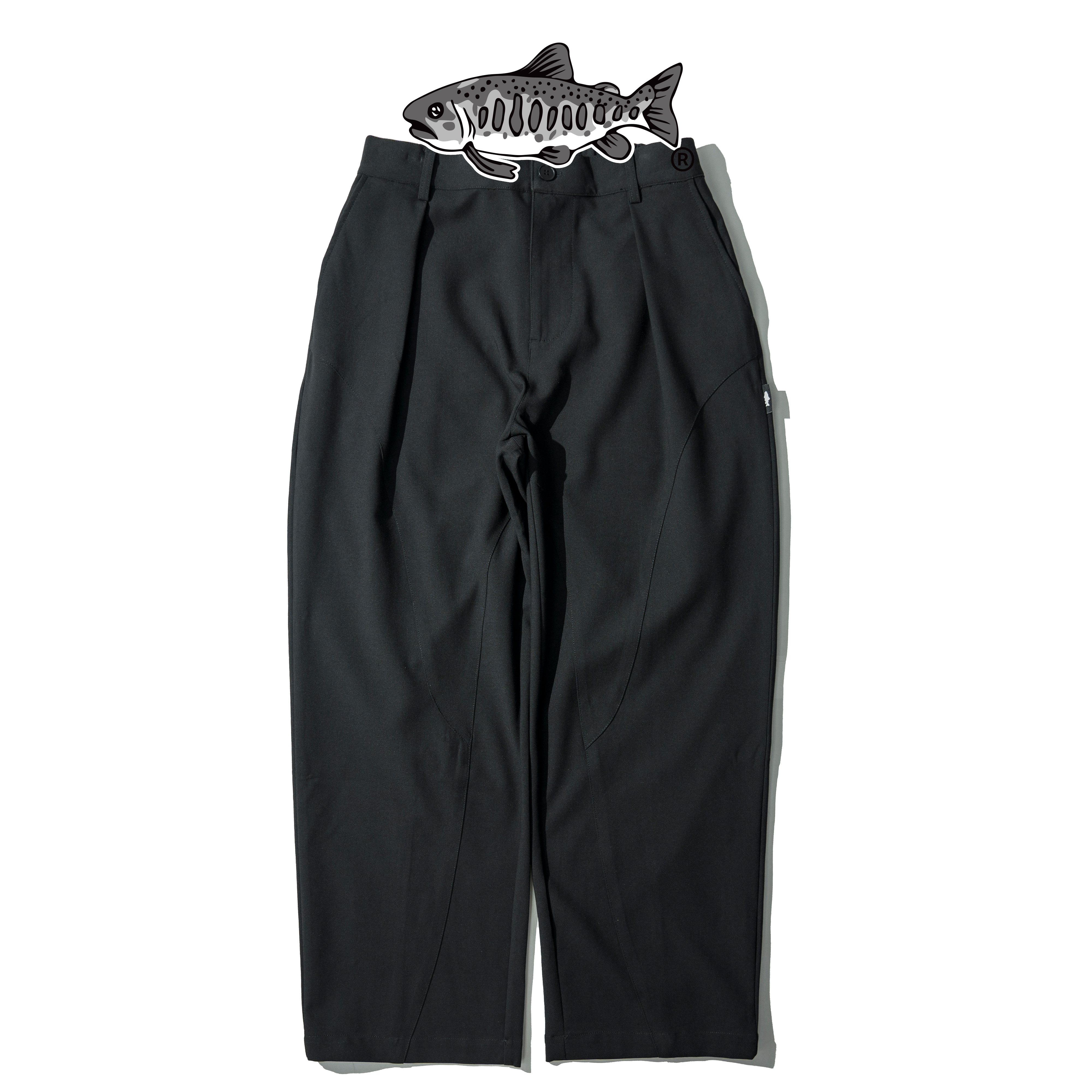 AGILITY Wide Tapered City Pants 套裝剪裁 寬錐形 西裝布料 長褲 [S-ACP]