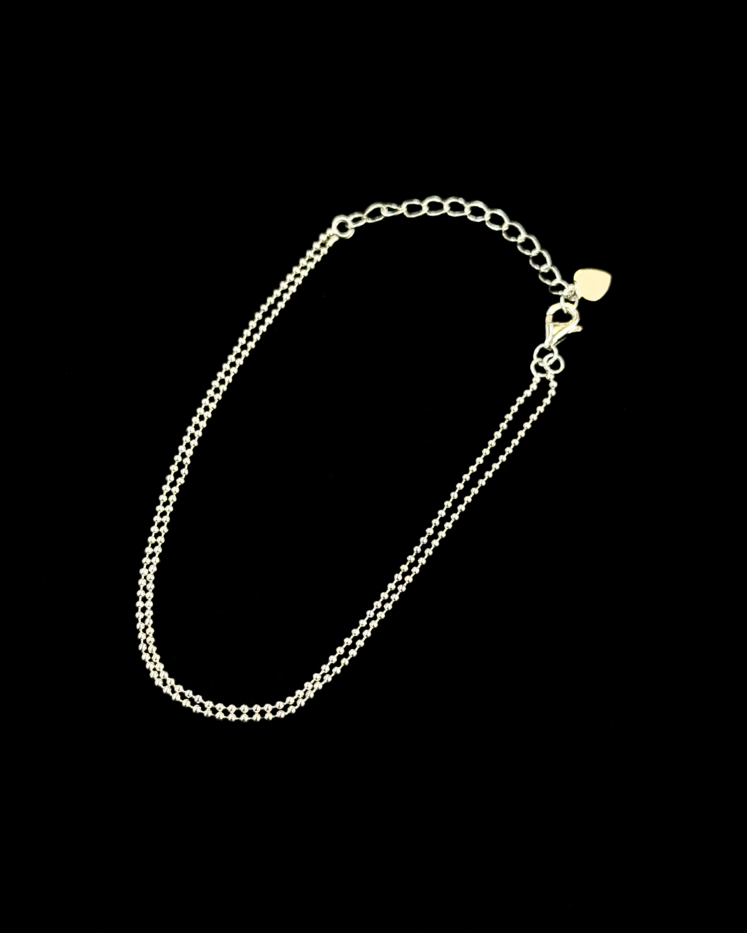 925純銀珠珠雙手鏈